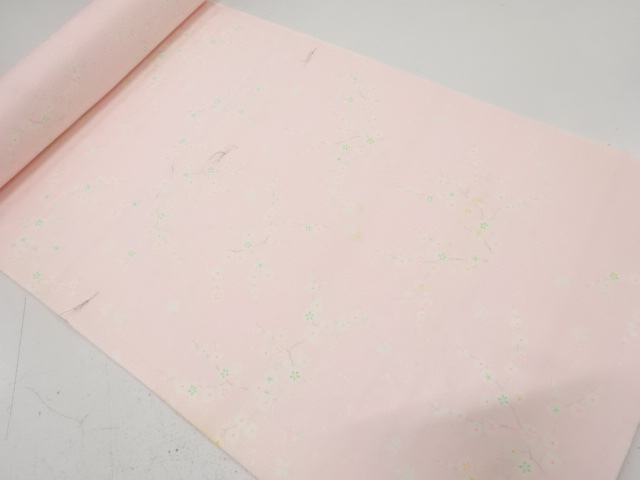 JAPANESE KIMONO / ANTIQUE BOLT FOR JUBAN / UME